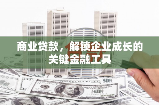 特克斯商业贷款，解锁企业成长的关键金融工具