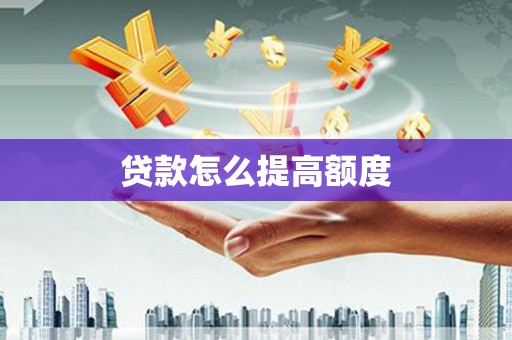 特克斯贷款怎么提高额度