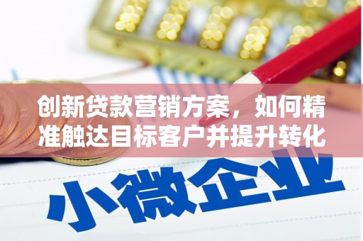 特克斯创新贷款营销方案，如何精准触达目标客户并提升转化率