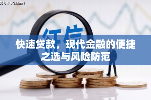 特克斯快速贷款，现代金融的便捷之选与风险防范