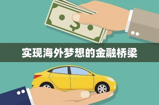 特克斯实现海外梦想的金融桥梁
