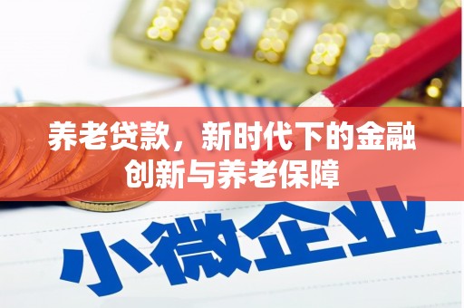 特克斯养老贷款，新时代下的金融创新与养老保障