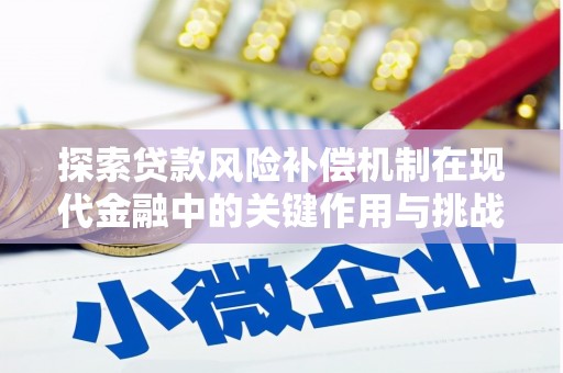 特克斯探索贷款风险补偿机制在现代金融中的关键作用与挑战