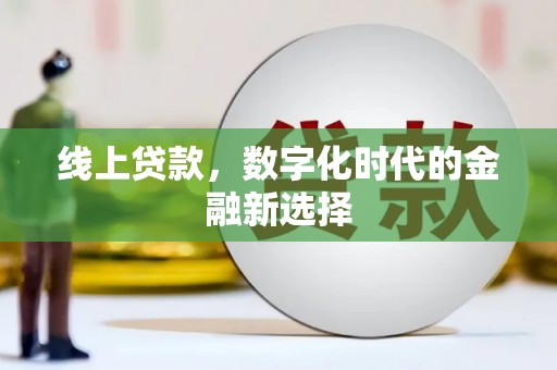 特克斯线上贷款，数字化时代的金融新选择