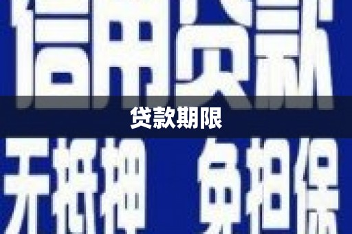 特克斯贷款期限