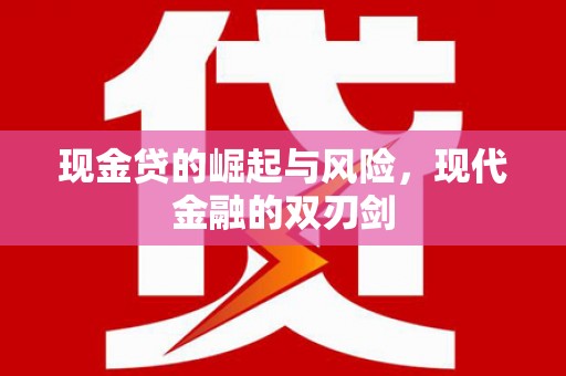 特克斯现金贷的崛起与风险，现代金融的双刃剑