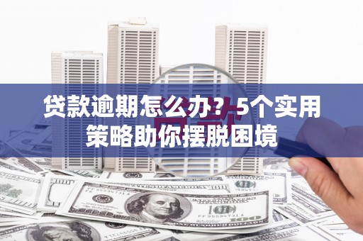 特克斯贷款逾期怎么办？5个实用策略助你摆脱困境