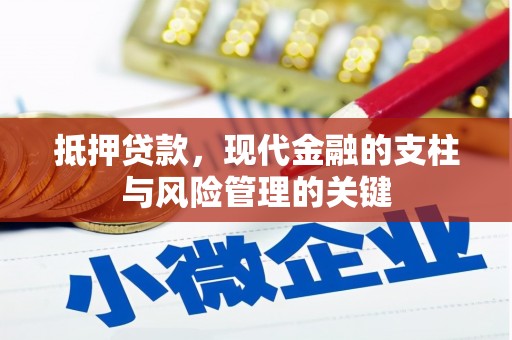 特克斯抵押贷款，现代金融的支柱与风险管理的关键