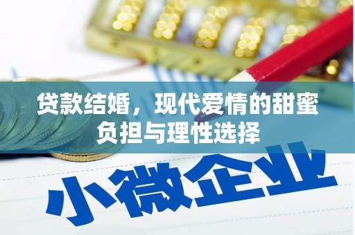 特克斯贷款结婚，现代爱情的甜蜜负担与理性选择
