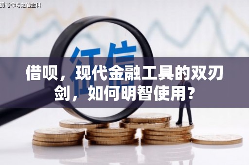 特克斯借呗，现代金融工具的双刃剑，如何明智使用？