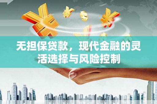 特克斯无担保贷款，现代金融的灵活选择与风险控制