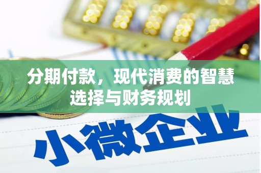 特克斯分期付款，现代消费的智慧选择与财务规划