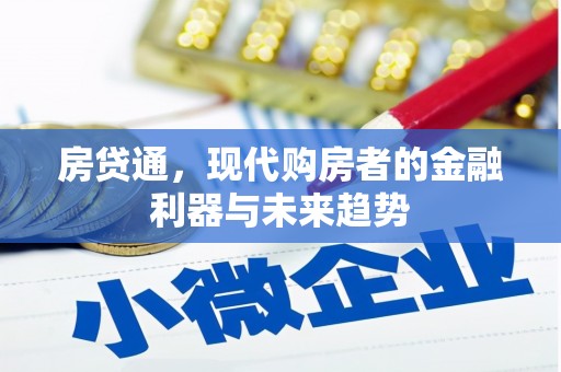 特克斯房贷通，现代购房者的金融利器与未来趋势