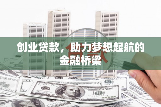 特克斯创业贷款，助力梦想起航的金融桥梁