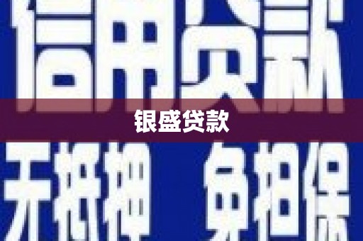 特克斯银盛贷款