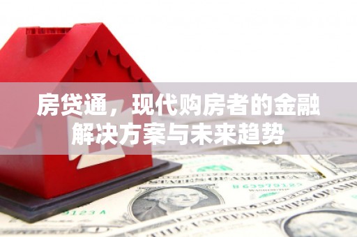特克斯房贷通，现代购房者的金融解决方案与未来趋势