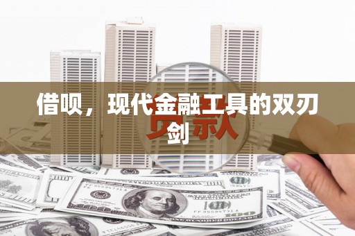 特克斯借呗，现代金融工具的双刃剑