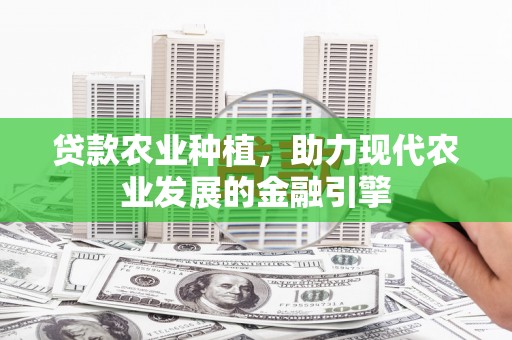 特克斯贷款农业种植，助力现代农业发展的金融引擎