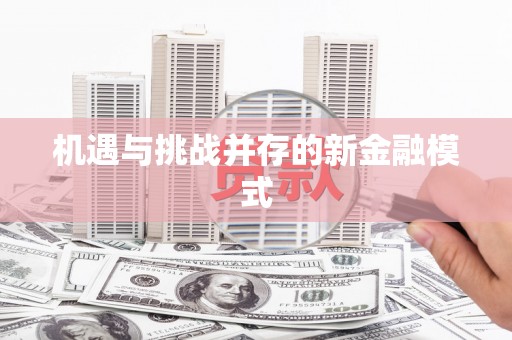 特克斯机遇与挑战并存的新金融模式