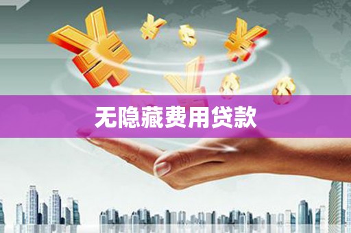 特克斯无隐藏费用贷款