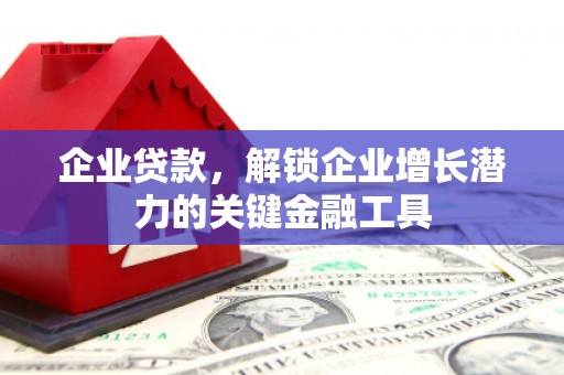 特克斯企业贷款，解锁企业增长潜力的关键金融工具