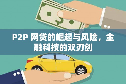 特克斯P2P 网贷的崛起与风险，金融科技的双刃剑