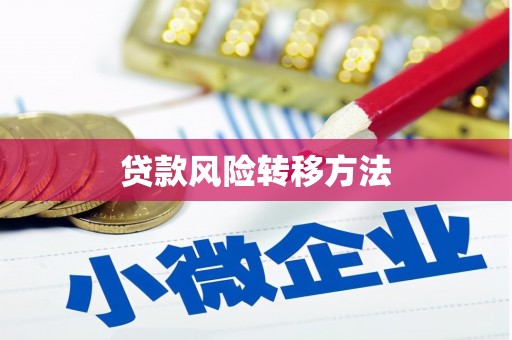 特克斯贷款风险转移方法