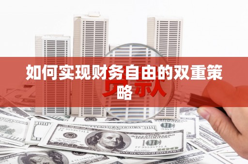 特克斯如何实现财务自由的双重策略