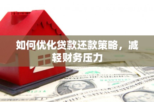 特克斯如何优化贷款还款策略，减轻财务压力