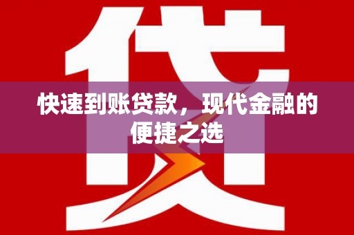 特克斯快速到账贷款，现代金融的便捷之选