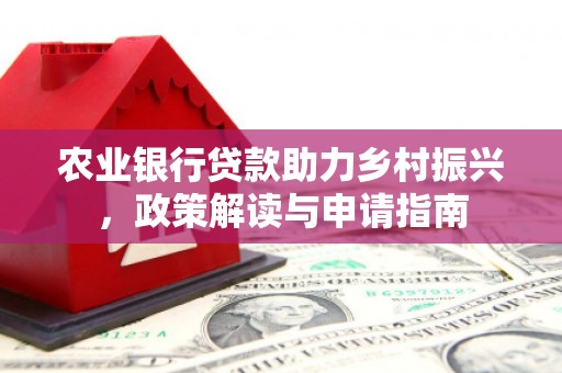 特克斯农业银行贷款助力乡村振兴，政策解读与申请指南