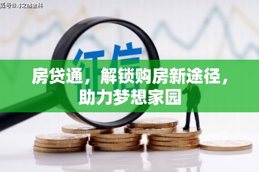 特克斯房贷通，解锁购房新途径，助力梦想家园