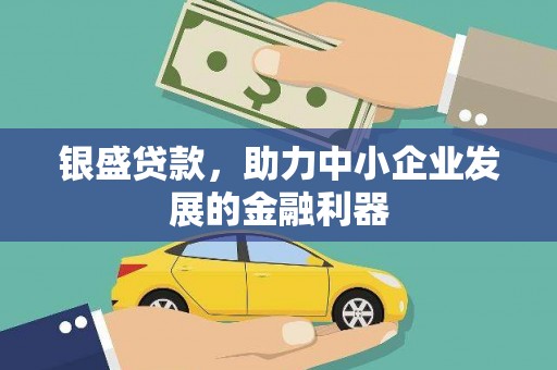 特克斯银盛贷款，助力中小企业发展的金融利器