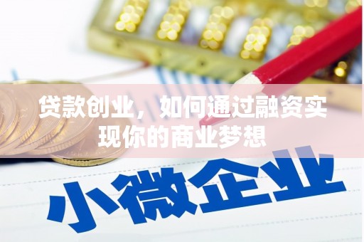 特克斯贷款创业，如何通过融资实现你的商业梦想