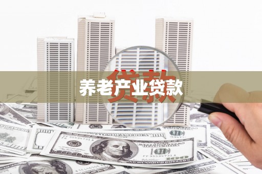 特克斯养老产业贷款