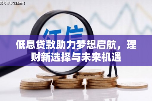 特克斯低息贷款助力梦想启航，理财新选择与未来机遇