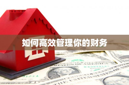 特克斯如何高效管理你的财务