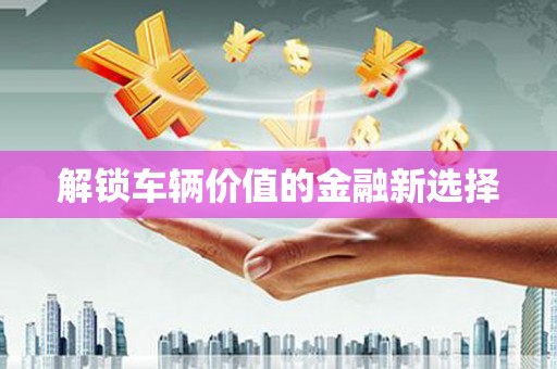 特克斯解锁车辆价值的金融新选择