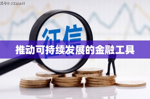 特克斯推动可持续发展的金融工具