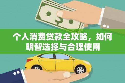 特克斯个人消费贷款全攻略，如何明智选择与合理使用