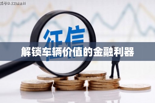 特克斯解锁车辆价值的金融利器