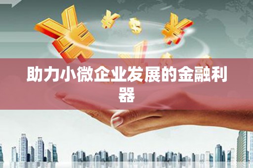 特克斯助力小微企业发展的金融利器