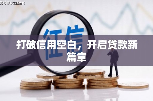 特克斯打破信用空白，开启贷款新篇章